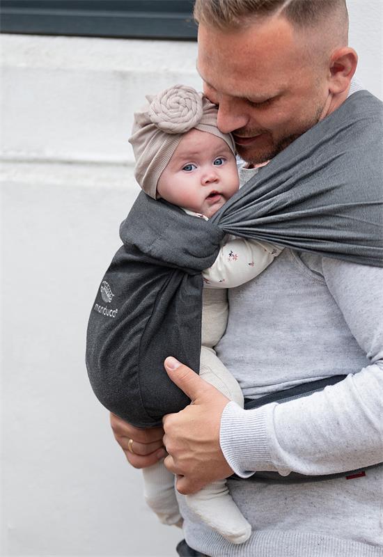 Manduca Twist Babytrage anthrazit black papa