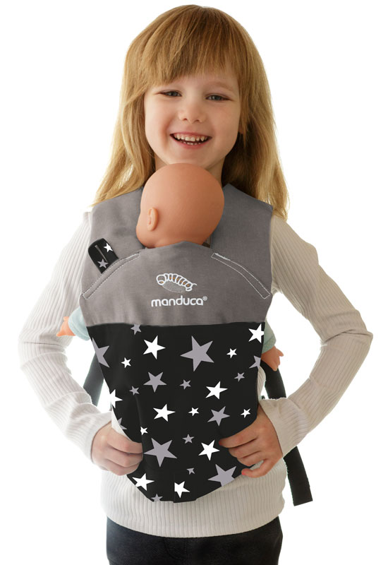 Manduca Doll Carrier Starlets black