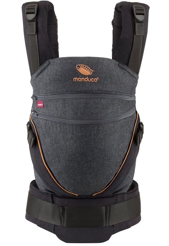 Manduca XT Babytrage denimblack toffee front