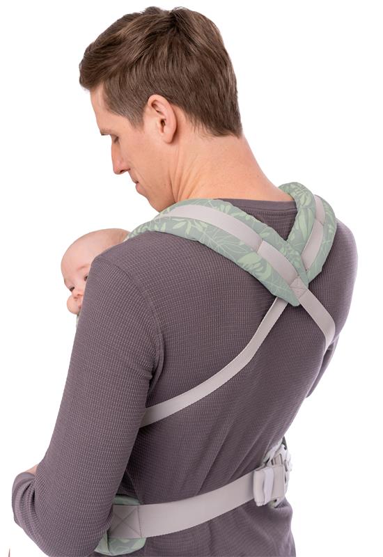 Manduca XT Babytrage Limited Edition Botanic green detail