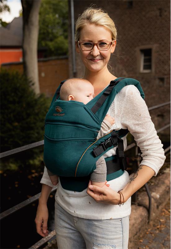 Manduca XT Babytrage denimteal toffee life