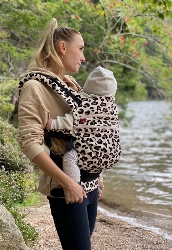 Manduca XT Babytrage Limited Edition Wild Life Leo garden