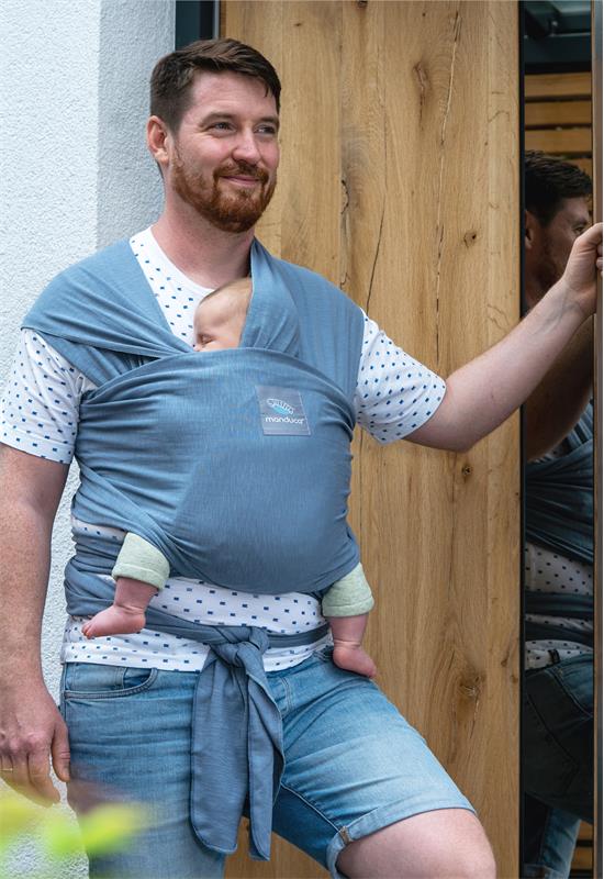 Manduca Sling Tragetuch skyblue live