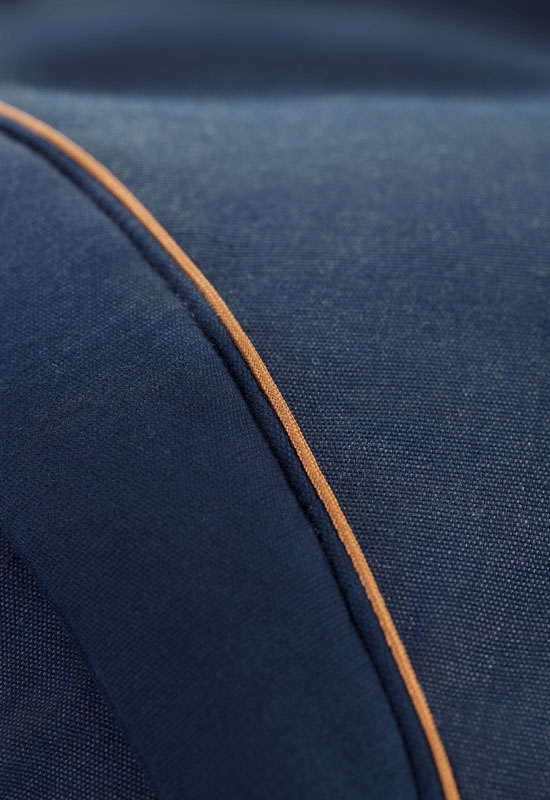Manduca XT Babytrage denimblue toffee detail