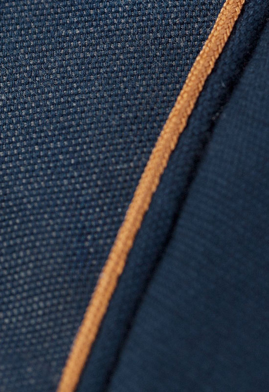 Manduca XT Babytrage denimblue toffee more detail