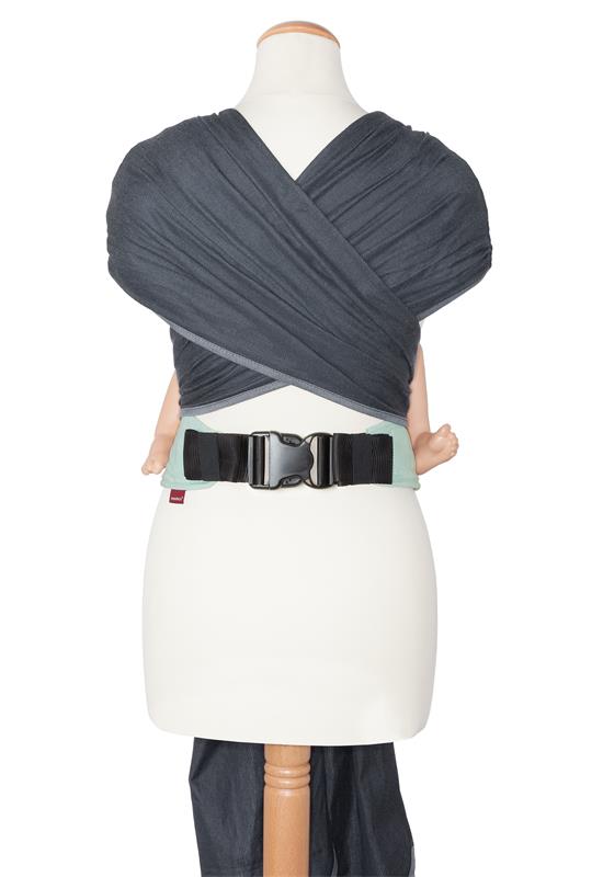 Manduca Twist Babytrage grey mint hinten