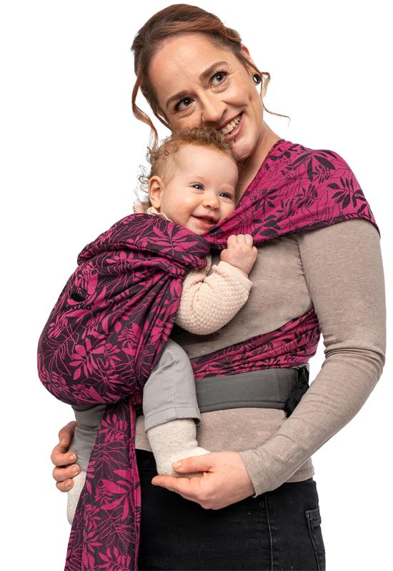 Manduca Twist LimitedEdition Botanic Pink mama