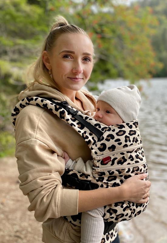 Manduca XT Babytrage Limited Edition Wild Life Leo nature